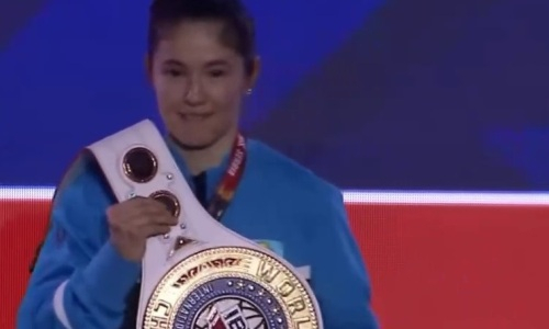 Гимн Казахстана впервые прозвучал на чемпионате мира-2025 по боксу. Видео