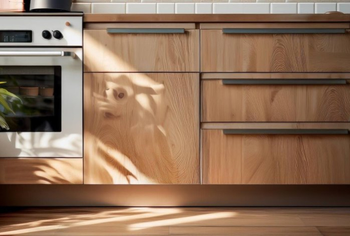 Лайфхак для хозяек. Как удалить жирный налёт с кухонных гарнитуров