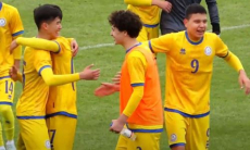 Со счетом 3:2 закончился первый матч Казахстана на турнире развития УЕФА. Видео