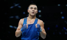 Нокдауном и нокаутом обернулся бой казахстанского боксера на турнире в России