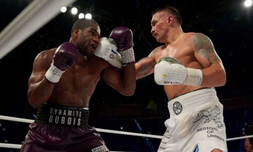 Искусственный интеллект сказал, в каком раунде закончится реванш Усика и Дюбуа