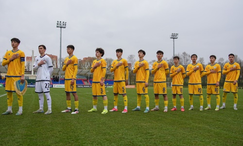 Прямая трансляция матча Казахстан — Россия на турнире развития УЕФА