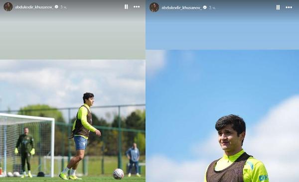 Хусанов опубликовал сторис после информации об уходе из «Манчестер Сити»