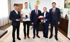 Спустя восемь месяцев после Олимпиады вручили ключи от квартир спортсменам в Казахстане