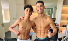 Сын Криштиану Роналду дебютировал за сборную