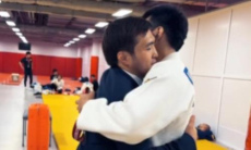 Встреча Елдоса Сметова и Гусмана Кыргызбаева попала на видео