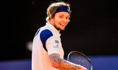 Лучший теннисист Казахстана учинил разгром и вышел на топа на «Ролан Гаррос»