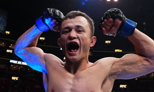 «Я не Шавкат». Казахстанец ответил на сравнение с Рахмоновым после нокаута на UFC 315