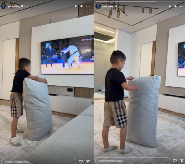 Елдос Сметов показал своего «преемника»