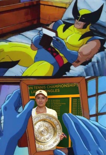 Елена Рыбакина стала героиней мема после неожиданного поражения