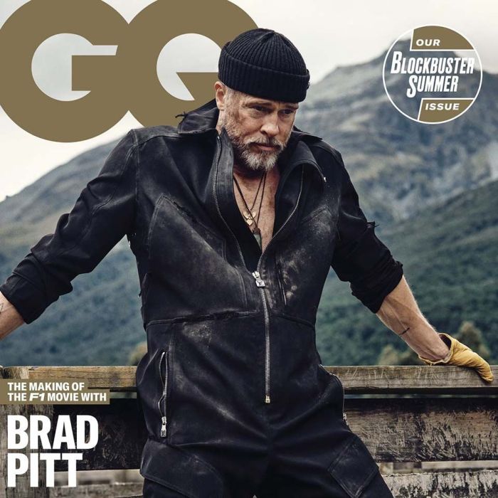 Брэд Питт снялся для обложки журнала в новом имидже. Фото