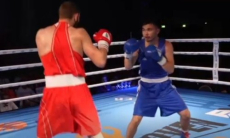 Разгромом закончился бой казахстанского боксера за «золото» топ-турнира