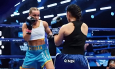 Видео дебютного боя в профи лидера сборной Казахстана по боксу 