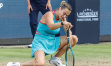 Скандалом обернулся матч Соболенко на турнире с участием Рыбакиной. Видео