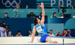 Лидер сборной Казахстана взял «серебро» чемпионата Азии по спортивной гимнастике