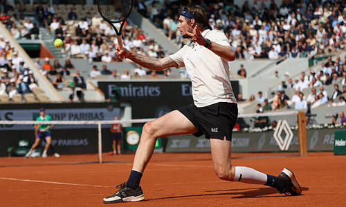 Первая ракетка Казахстана получил оценку за выступление на «Ролан Гаррос»