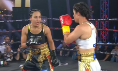 Боксерша из Казахстана вернулась в профи спустя восемь лет и побила двукратную чемпионку мира