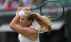 Разгромом завершился матч Мирры Андреевой за четвертьфинал Уимблдона-2025