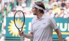 Александр Бублик сделал 12 эйсов и вышел в финал турнира в Швейцарии