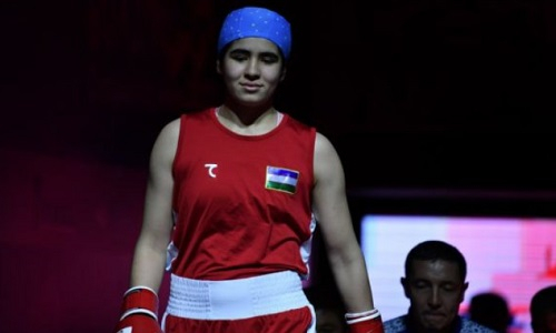 Диким разгромом закончился бой Узбекистана за медаль Кубка мира по боксу