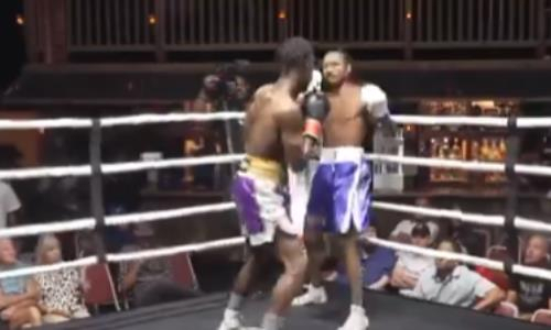 Первый бой Холифилда за два года обернулся быстрым нокаутом. Видео