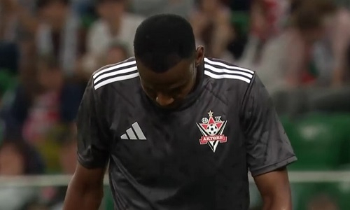 Закончился первый тайм матча «Легия» — «Актобе»