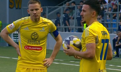 Сенсацией закончился первый тайм матча «Астана» — «Зимбру»