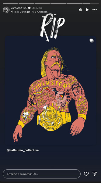 В сборной Казахстана по боксу отреагировали на смерть Халка Хогана