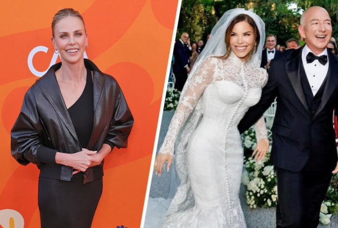 Шарлиз Терон раскритиковала свадьбу Джеффа Безоса