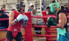 Торехан Сабырхан и Абылайхан Жусупов провели спарринг за путевку на ЧМ-2025. Видео