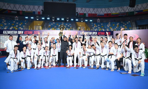Казахстан завоевал десять золотых медалей на рейтинговом турнире по таеквондо