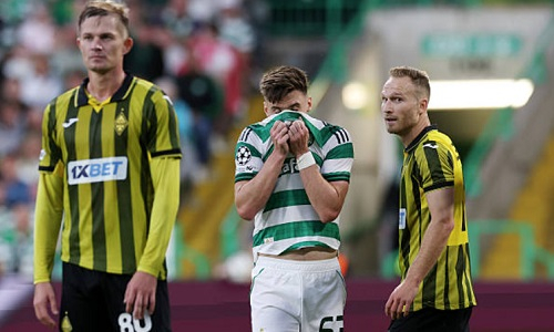 Сенсацией закончился первый тайм матча «Селтик» — «Кайрат»