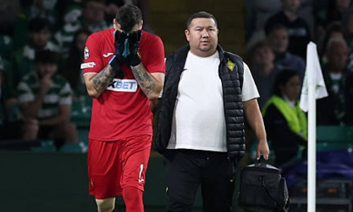 «Кайрат» лишился вратаря в Лиге Чемпионов