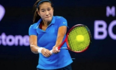 Казахстанская теннисистка завершила борьбу на турнире в Китае