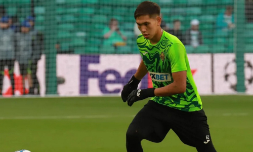 В Португалии готовят «испытание огнём» для молодого вратаря «Кайрата»