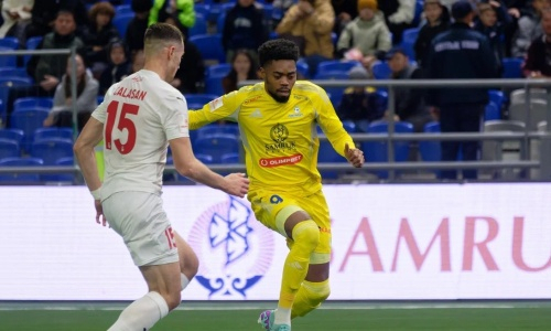 Джеффри Чинеду сыграл юбилейный матч за «Астану»