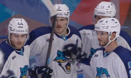 Видео шайб матча КХЛ «Металлург» — «Барыс» 5:1