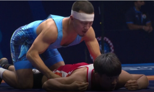 Казахстан получил путевку в полуфинал ЧМ-2025 по борьбе