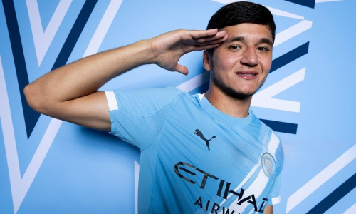 Абдукодир Хусанов получил официальный статус в «Манчестер Сити»