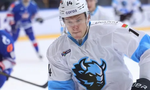 Форвард минского «Динамо» поставил цель на домашний матч с «Барысом» в КХЛ