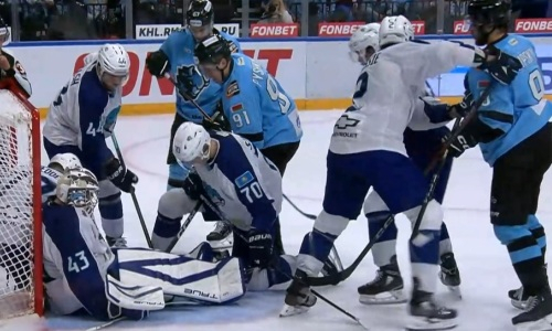 Хоккеист «Барыса» признан звездой матча КХЛ против минского «Динамо»