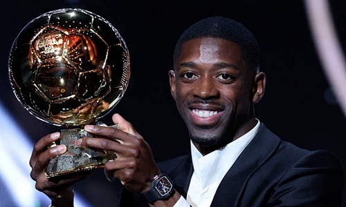 Усман Дембеле удивил заявлением после получения «Золотого мяча»