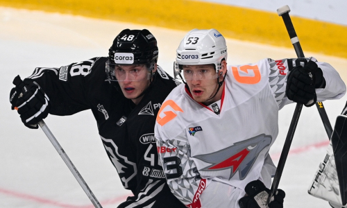 Шестиматчевая победная серия прервалась в конференции «Барыса» в КХЛ