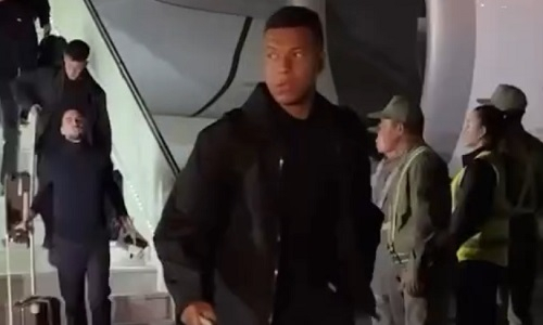 «Реал» опубликовал видео прилета в Алматы