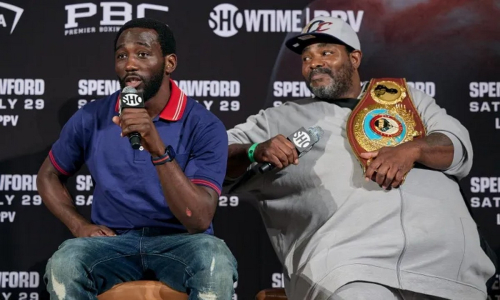 Тренер Кроуфорда сделал заявление о его переходе в вес Алимханулы