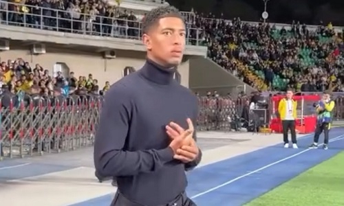 «Реал» прибыл на стадион на матч Лиги Чемпионов с «Кайратом». Видео