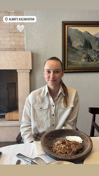 Елена Рыбакина показала обворожительное фото из Алматы