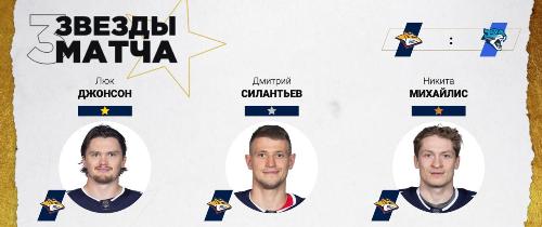 Форвард сборной Казахстана признан звездой матча «Металлург» — «Барыс»