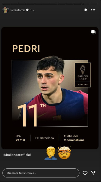 В «Барселоне» возмущены результатом «Золотого мяча»-2025