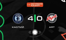 Видеообзор матча чемпионата Казахстана «Каспий» — «Аят» 4:0
